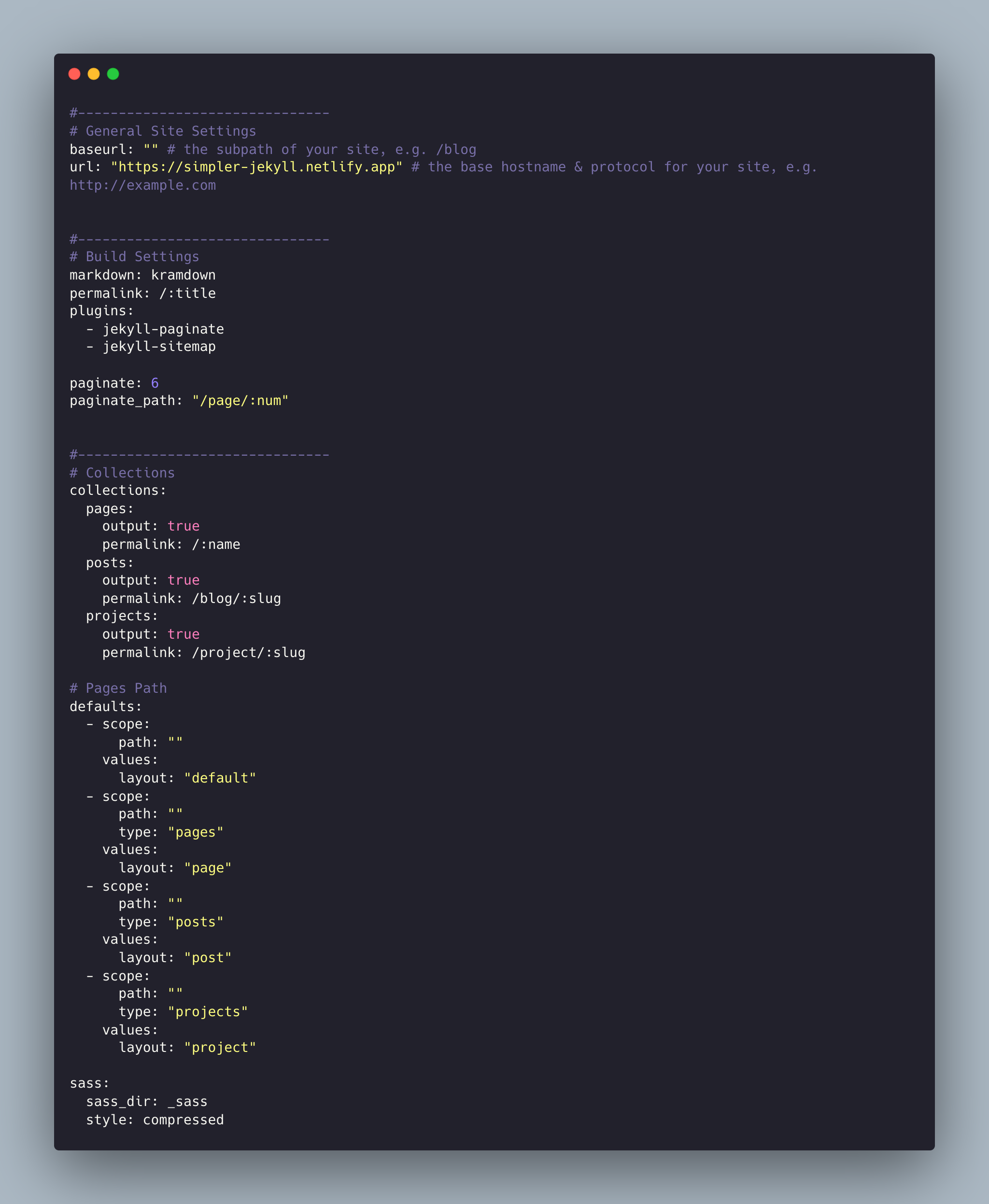 config